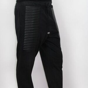 French Terry Stylish Moto Sweatpants